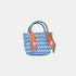 'Sonnet' Woven Ribbon Handbag - Celes Fashion